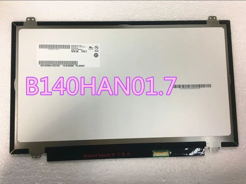 Genuine laptop screen for T460 T460S T460P B140HAN01.7 FRU 00HN874 1920*1080 IPS
Genuine laptop screen for T460 T460S T460P B140HAN01.7 FRU 00HN874 1920*1080 IPS