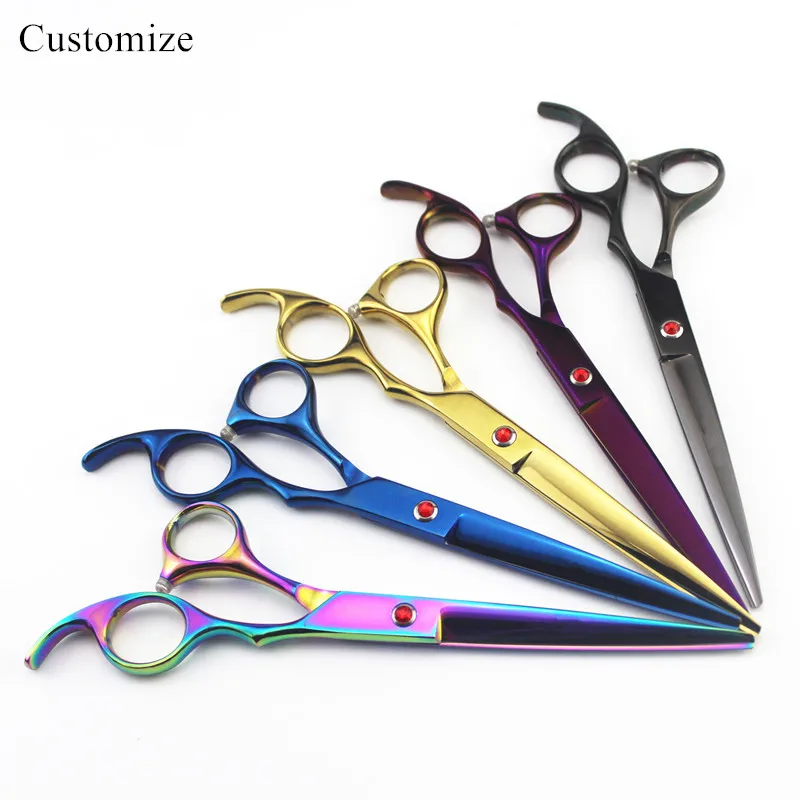 Engrave logo japan steel 7 inch Color Pet dog grooming hair scissors cutting barber makas dog cut shears hairdressing scissors
Engrave logo japan steel 7 inch Color Pet dog grooming hair scissors cutting barber makas dog cut shears hairdressing scissors