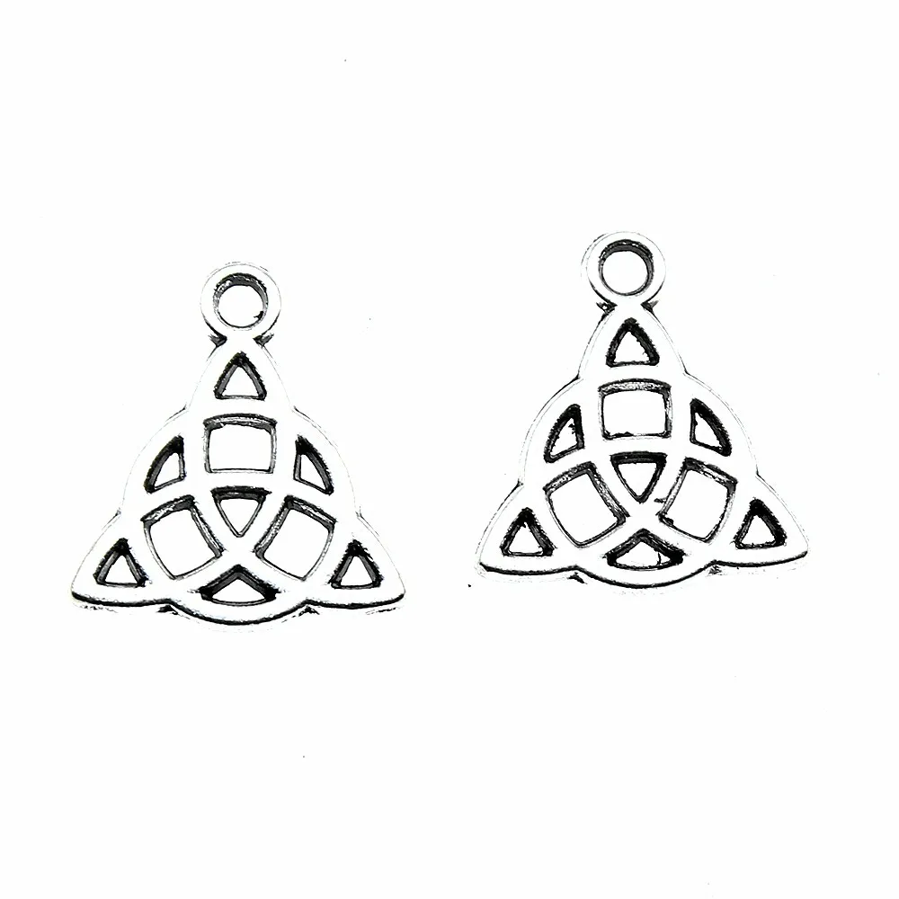 20pcs Charms Triquetra Symbol DIY Jewelry Findings Antique Silver Color 0.6x0.6 Inch (16x14mm) Triquetra Symbol Charms
20pcs Charms Triquetra Symbol DIY Jewelry Findings Antique Silver Color 0.6x0.6 Inch (16x14mm) Triquetra Symbol Charms