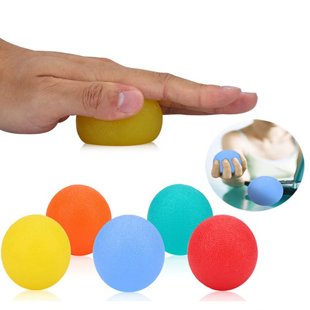 New Silicone Massage Therapy Grip Ball Hand Finger Strength Exercise Stress Relief Decompression Ball Fitness Equipment
New Silicone Massage Therapy Grip Ball Hand Finger Strength Exercise Stress Relief Decompression Ball Fitness Equipment