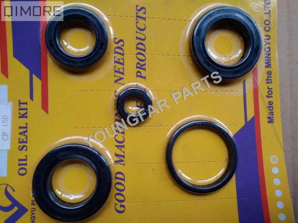 Engine Oil Seal Set for 4 stroke water-cooling Scooter Elite CH125 CH150 CFMOTO CF125 CF150 152MI 157MJ
Engine Oil Seal Set for 4 stroke water-cooling Scooter Elite CH125 CH150 CFMOTO CF125 CF150 152MI 157MJ