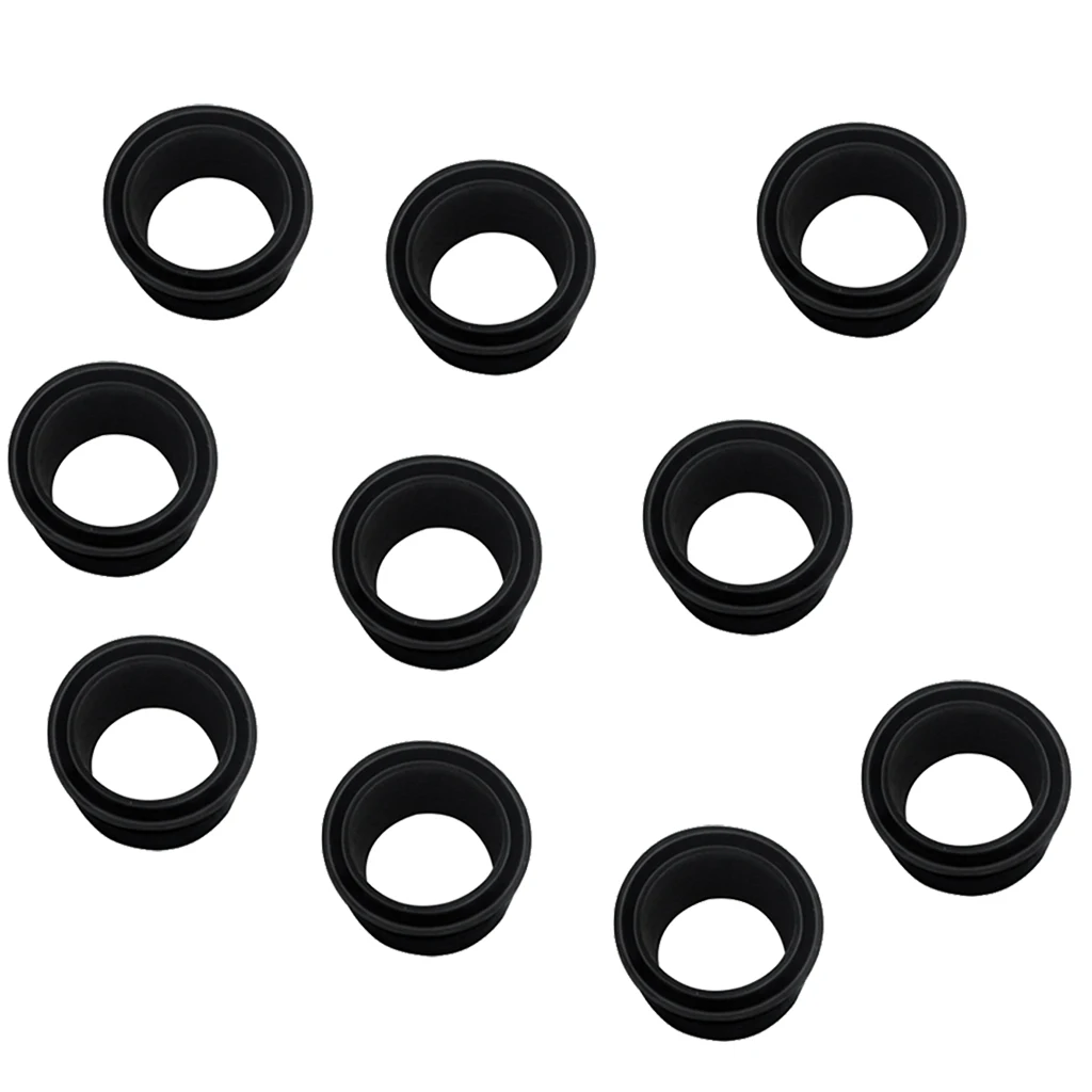 10 Pieces Black Rubber Fishing Rod Holder Pole Rest Rack Insert Protector for 50.8 mm 2" Rod
10 Pieces Black Rubber Fishing Rod Holder Pole Rest Rack Insert Protector for 50.8 mm 2" Rod