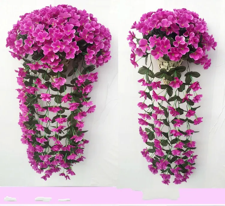 90CM Lifelike Violet Orchid Ivy Artificial Flower Hanging Plant Silk Garland Vine for Wedding Centerpieces Decorations Bouquet
90CM Lifelike Violet Orchid Ivy Artificial Flower Hanging Plant Silk Garland Vine for Wedding Centerpieces Decorations Bouquet