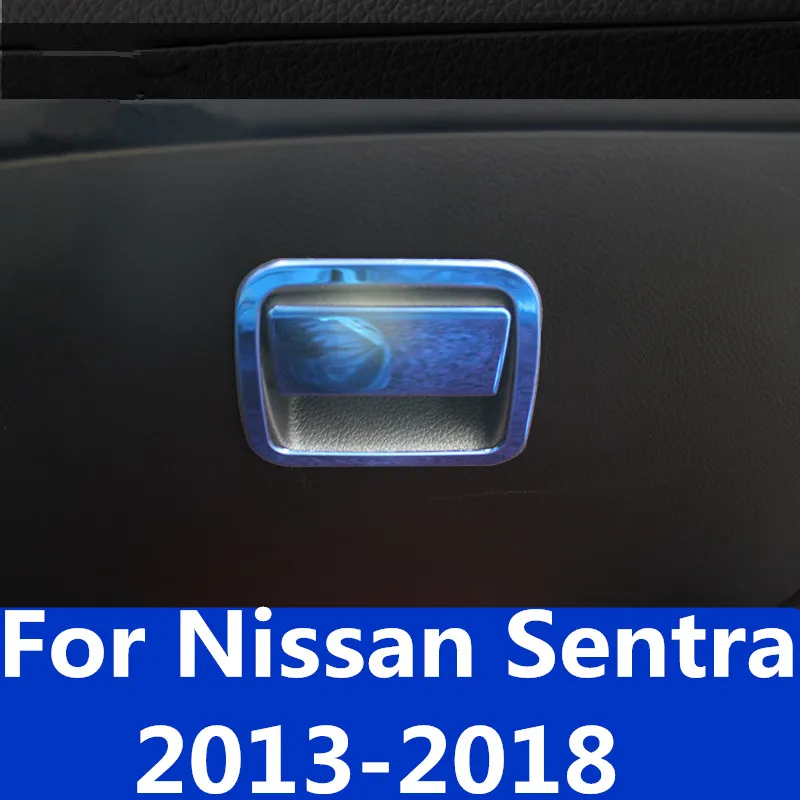 Для Nissan Sentra 2013 2018 первый сотрудник коробка для хранения переключатель украшение