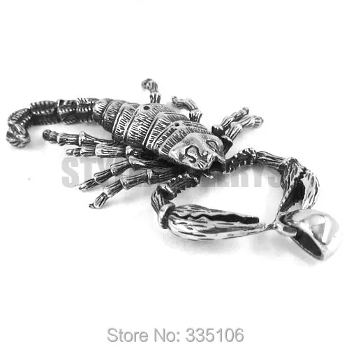 Wobbly Joints Scorpion Pendant Stainless Steel Jewelry Classic Swing Tail animal Biker Men Pendant Gift SWP0124
Wobbly Joints Scorpion Pendant Stainless Steel Jewelry Classic Swing Tail animal Biker Men Pendant Gift SWP0124