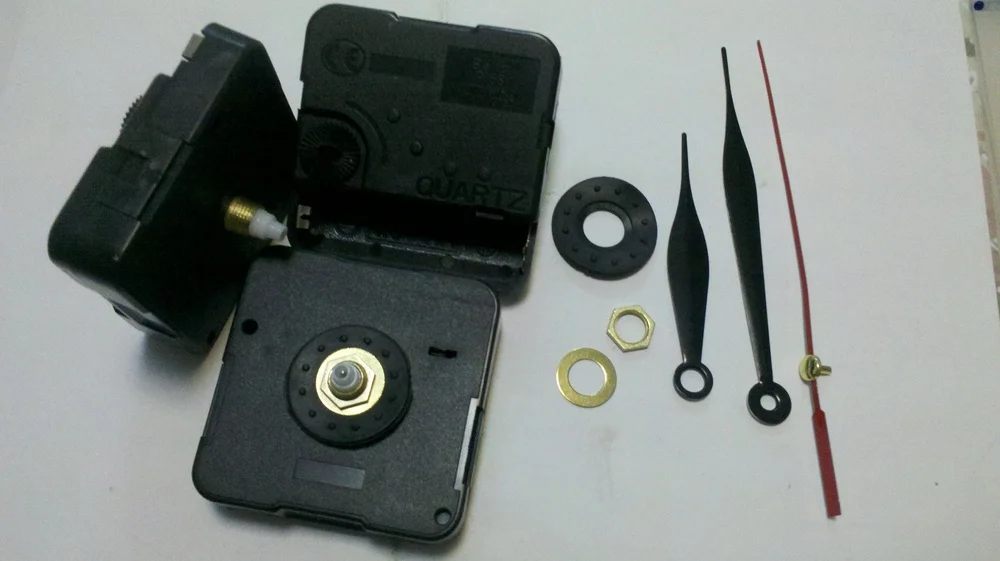 FREE SHIPPING 12mm clock mechanism kit 2piece/lot, for all kinds of wall clock, with 3hands+rubber+screw+ring
FREE SHIPPING 12mm clock mechanism kit 2piece/lot, for all kinds of wall clock, with 3hands+rubber+screw+ring
