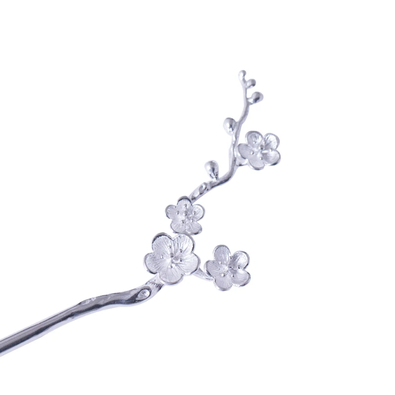 Original 925 Sterling Silver Classic Plum Blossom Flower Chinese Style Hair Stick For Women Vintage Hairpin Jewelry Accessories
Original 925 Sterling Silver Classic Plum Blossom Flower Chinese Style Hair Stick For Women Vintage Hairpin Jewelry Accessories