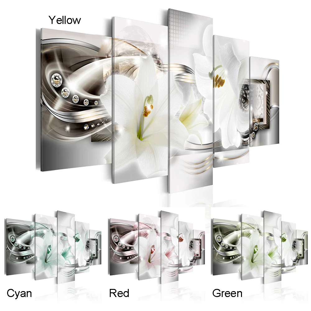 2019 5PCS/Set Lily Flower Art Print Canvas Painting Wall Picture Home Decoration No Frame Choose Color:4 & Size:3
2019 5PCS/Set Lily Flower Art Print Canvas Painting Wall Picture Home Decoration No Frame Choose Color:4 & Size:3