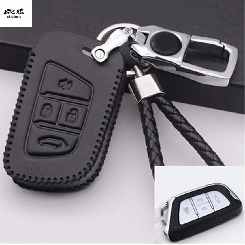 1Set Genuine Leather Car Key Protection Cover For 2018 2019 JAC Refine S7 Car Accessories
1Set Genuine Leather Car Key Protection Cover For 2018 2019 JAC Refine S7 Car Accessories