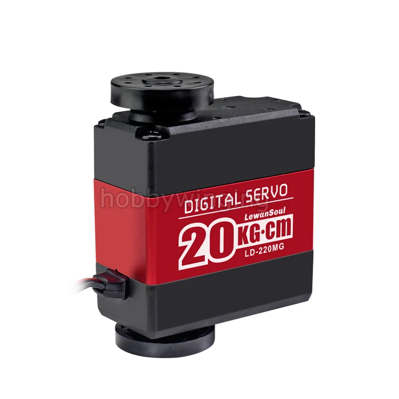 20KG LD-220MG Full Metal Gear Digital Servo with Dual Ball Bearing for DIY Manipulator Mechanical Arm Robotic
20KG LD-220MG Full Metal Gear Digital Servo with Dual Ball Bearing for DIY Manipulator Mechanical Arm Robotic