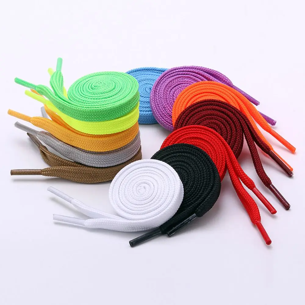 1 pair Polyester Solid Flat Shoelaces Elastic High Quality Shoe Laces 12 Colors Athletic Sneaker Shoelace For Women Men
1 pair Polyester Solid Flat Shoelaces Elastic High Quality Shoe Laces 12 Colors Athletic Sneaker Shoelace For Women Men