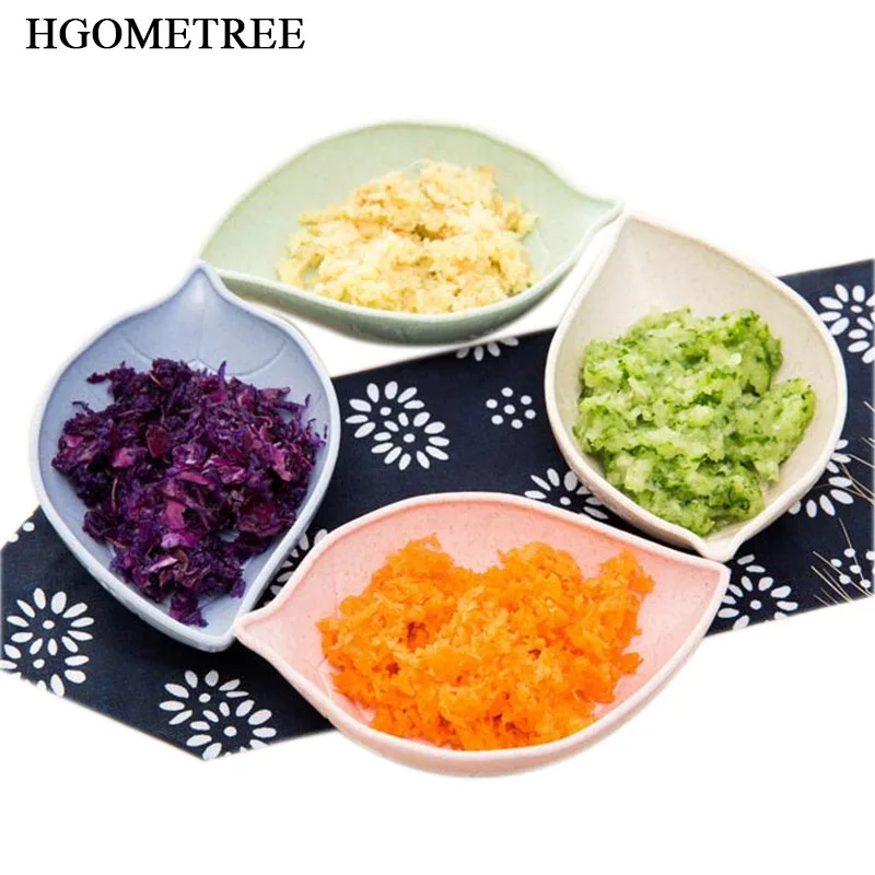 HOMETREE 1pc Small Seasoning Dish Wheat Straw Leaf Household Dip Clips Sauce Salt Vinegar Spices Creative New Dishes Plates H710
HOMETREE 1pc Small Seasoning Dish Wheat Straw Leaf Household Dip Clips Sauce Salt Vinegar Spices Creative New Dishes Plates H710