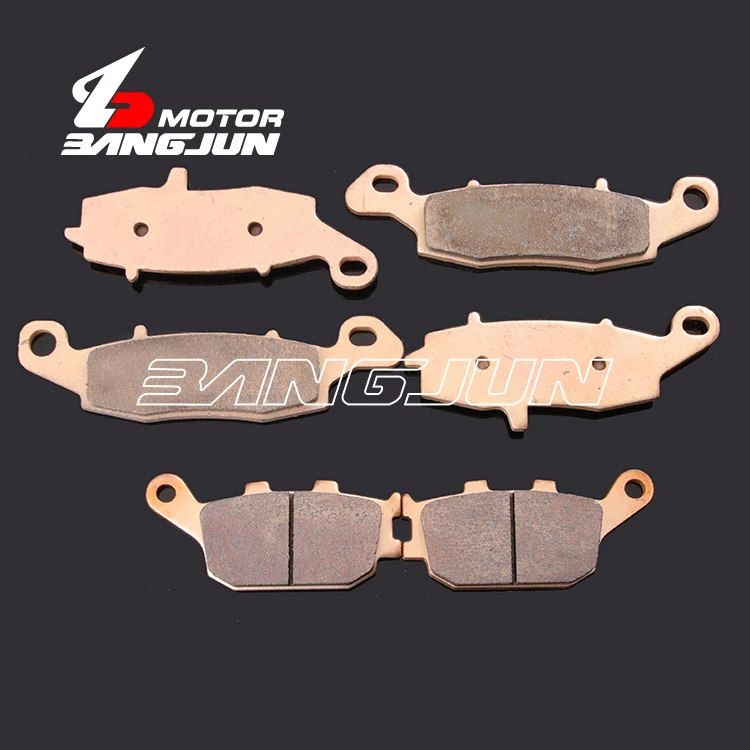 Motorcycle Front Rear Metal Brake Pads For SUZUKI SV400 2003-2005 SV650 2003-2009