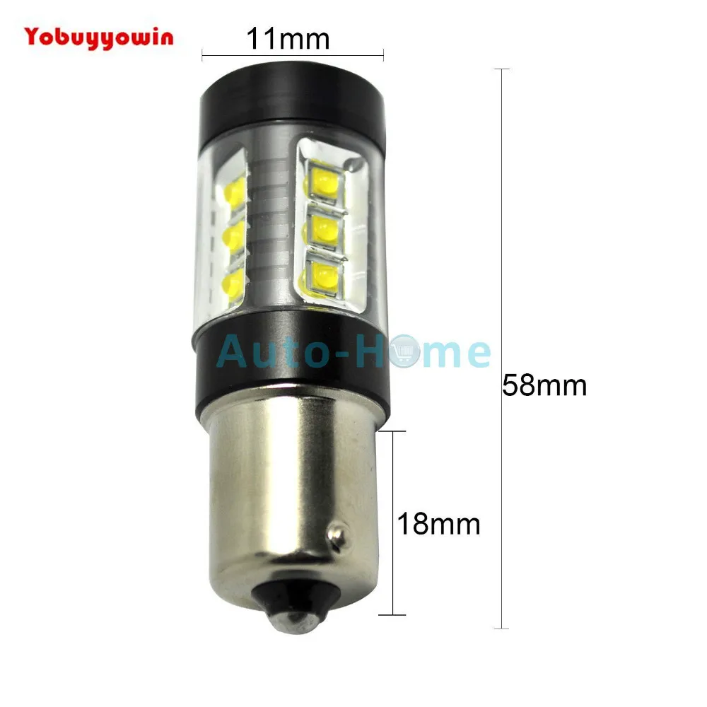 2x 1000LM 80W CREE Chips Led White Car Automobile 1156 BA15S P21W LED Backup Reverse Light DRL 12-24V
2x 1000LM 80W CREE Chips Led White Car Automobile 1156 BA15S P21W LED Backup Reverse Light DRL 12-24V