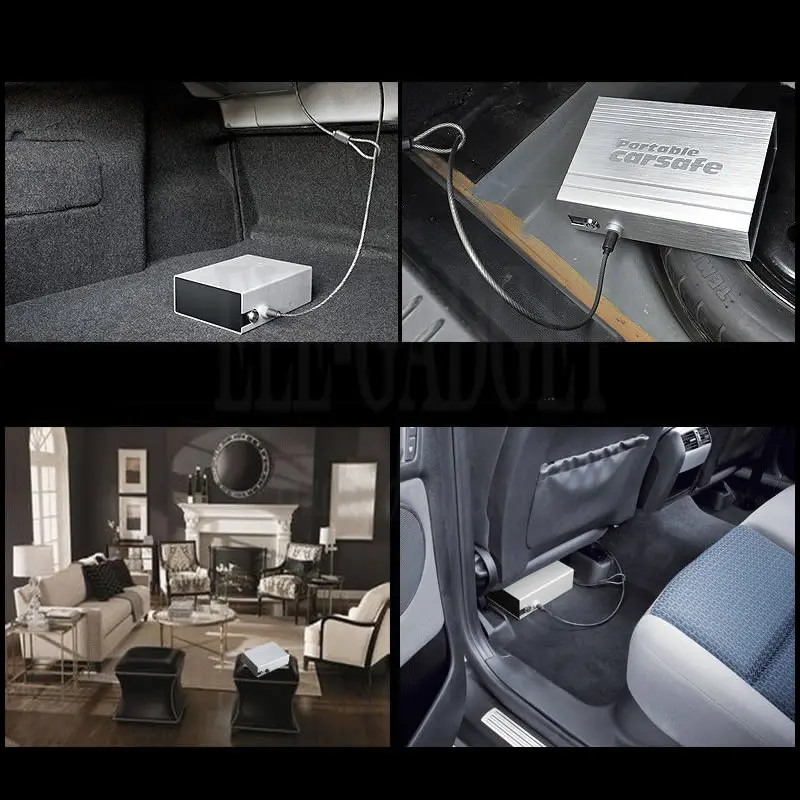 High Quality Portable Car Safes Box Key Lock Mode For Home Office Car Jewelry Cash Pistol Durable Storage Boxes 
High Quality Portable Car Safes Box Key Lock Mode For Home Office Car Jewelry Cash Pistol Durable Storage Boxes