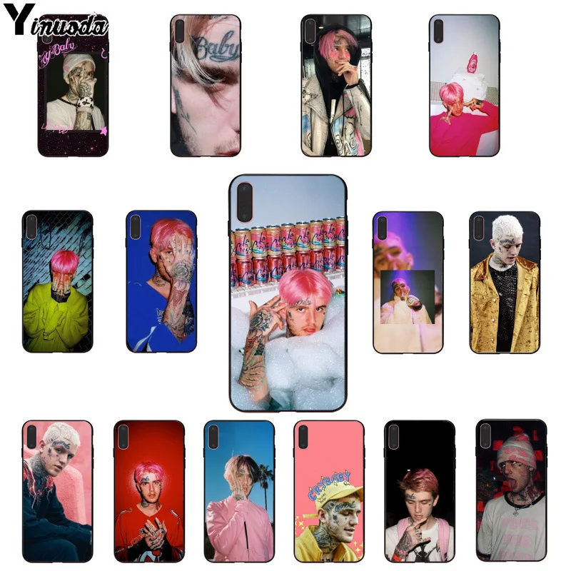 Yinuoda Lil Peep Bo чехол для телефона высокого качества Apple iPhone 8 7 6 6S Plus X XS MAX 5 5S SE XR