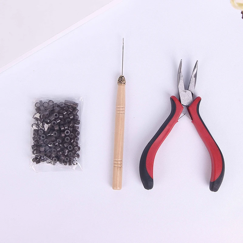 1 Set Hook Tool Kit Silicone Beads Micro Rings Loop Hair Extensions Pliers Micro Braids Tools Beauty Girl
1 Set Hook Tool Kit Silicone Beads Micro Rings Loop Hair Extensions Pliers Micro Braids Tools Beauty Girl