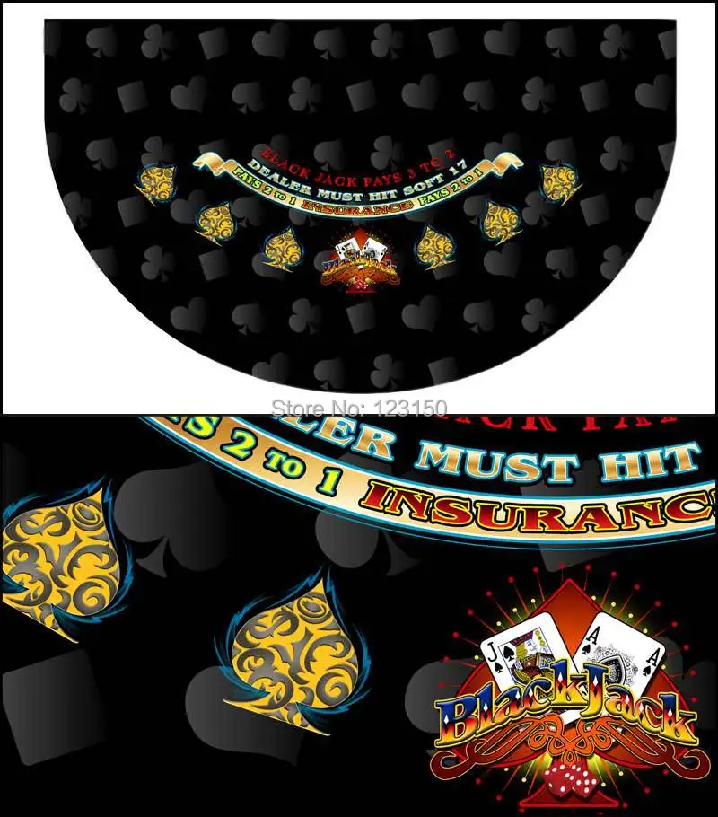 WP-037 Blackjack Layout, Nice design, Water Resistant 240*120cm, 1PC Free shipping
WP-037 Blackjack Layout, Nice design, Water Resistant 240*120cm, 1PC Free shipping