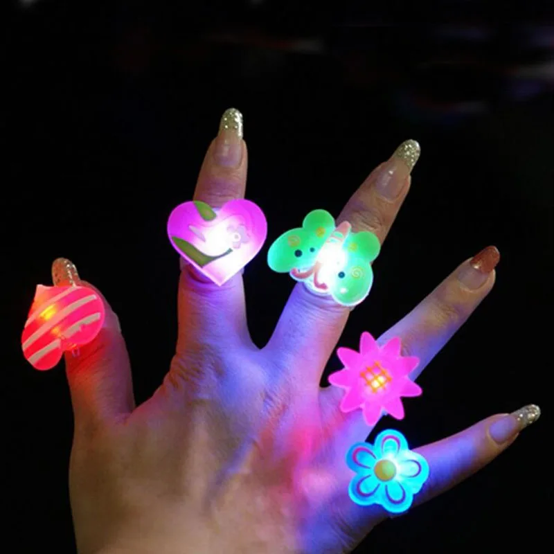 Kids Cartoon LED Flashing Light Up Glowing Finger Rings Electronic Christmas Halloween Party Fun Toys Gifts for Children ZA3167
Kids Cartoon LED Flashing Light Up Glowing Finger Rings Electronic Christmas Halloween Party Fun Toys Gifts for Children ZA3167