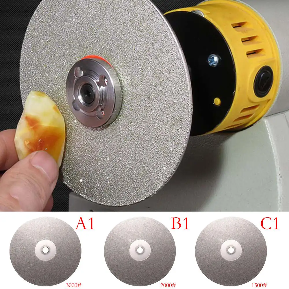 Diamond Coated Flat Lap Wheel Grinding Disc Emery Crystal Printing Stone Jewelry Polish Grinding Tool 150MM
Diamond Coated Flat Lap Wheel Grinding Disc Emery Crystal Printing Stone Jewelry Polish Grinding Tool 150MM