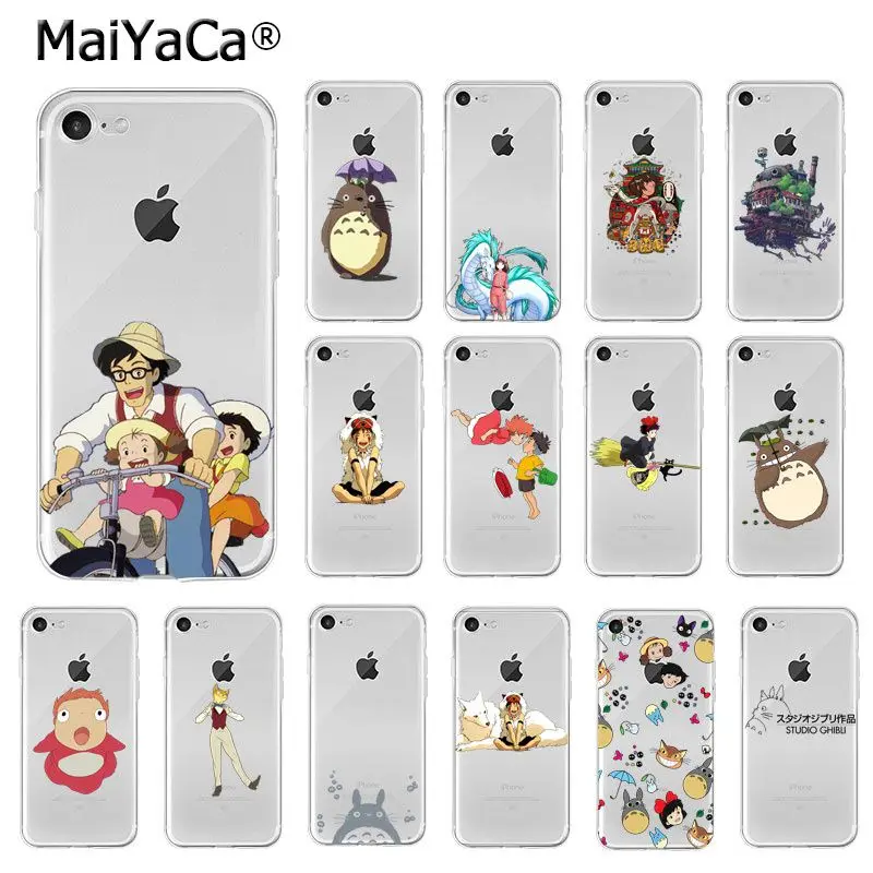 MaiYaCa Studio Ghibli Totoro Ponyo Spirited Away TPU Soft Phone Case Cover for iPhone X XS MAX 6 6s 7 7plus 8 8Plus 5 5S SE XR
MaiYaCa Studio Ghibli Totoro Ponyo Spirited Away TPU Soft Phone Case Cover for iPhone X XS MAX 6 6s 7 7plus 8 8Plus 5 5S SE XR