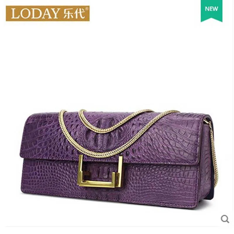 ledai ladies crocodile leather women chain bag single shoulder bag female bag new
ledai ladies crocodile leather women chain bag single shoulder bag female bag new