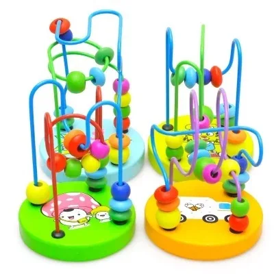 New Montessori Wooden Toys Circles Bead Wire Maze Roller Coaster Educational Wood Puzzles Kids Math Toy For Boys Girls
New Montessori Wooden Toys Circles Bead Wire Maze Roller Coaster Educational Wood Puzzles Kids Math Toy For Boys Girls