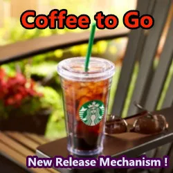 Coffee to Go - Magic Trick иллюзия уличная магия новый механизм освобождения кофе Волшебный