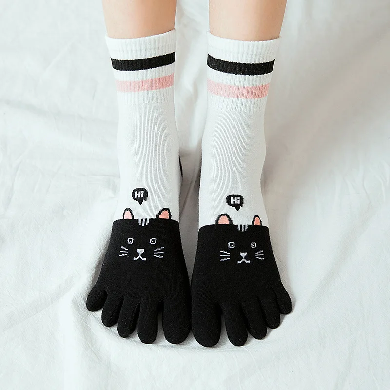 Women's finger Socks Socks Anti-skid Autumn and Winter New Style Socks Cat Cute Cartoon Full Cotton Short Socks SC001
Women's finger Socks Socks Anti-skid Autumn and Winter New Style Socks Cat Cute Cartoon Full Cotton Short Socks SC001