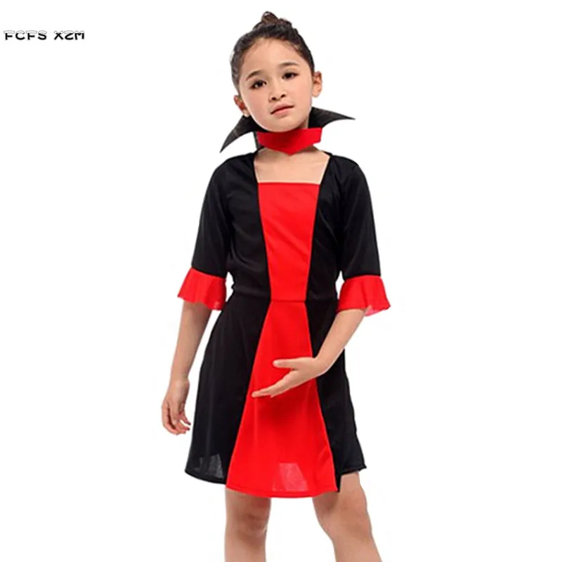 M-XL Red Girls Halloween Vampire Costumes Kids Children Queen Cosplay Carnival Purim parade Masquerade Stage play party dress
M-XL Red Girls Halloween Vampire Costumes Kids Children Queen Cosplay Carnival Purim parade Masquerade Stage play party dress