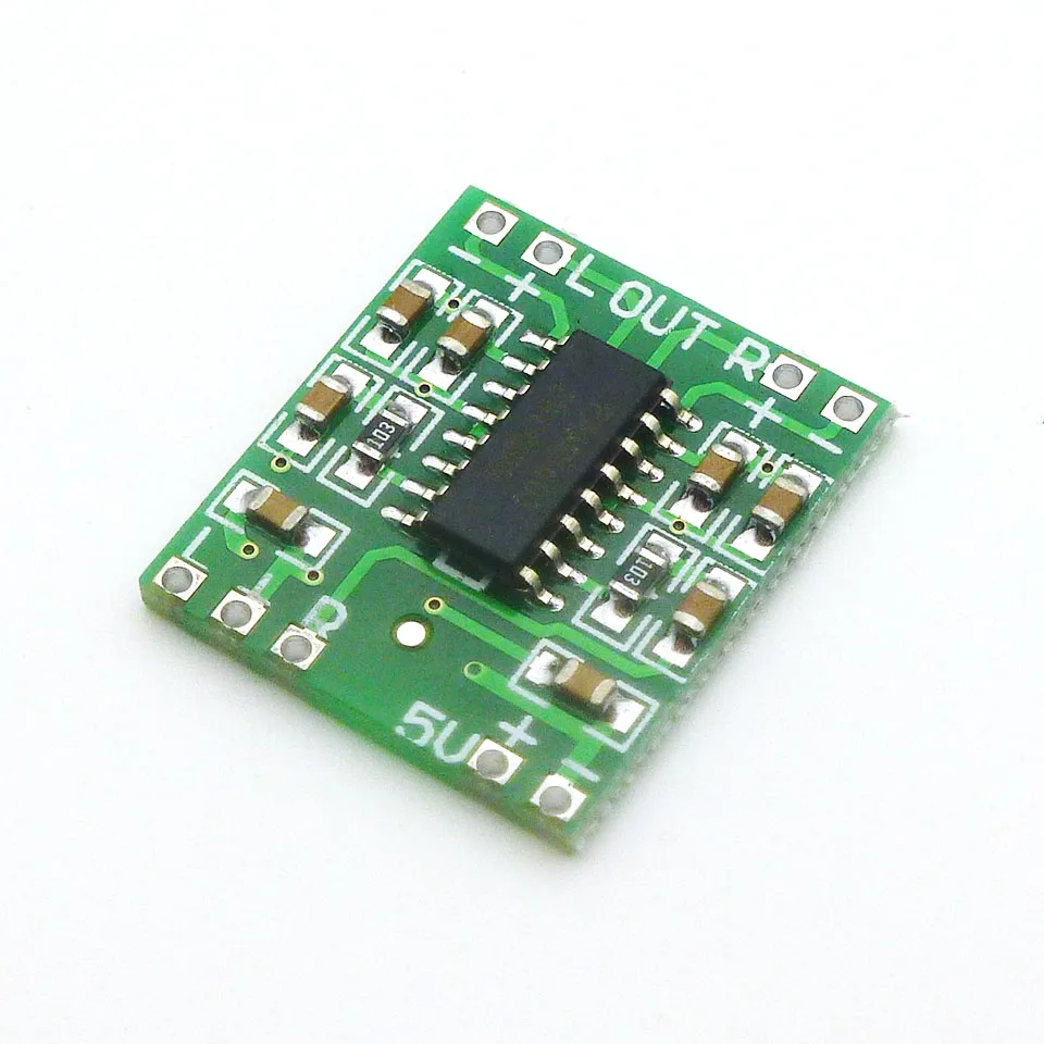 PAM8403 Super Mini Digital Amplifier Board 2 * 3W Class D Digital 2.5V To 5V Power Amplifier Board Efficient
PAM8403 Super Mini Digital Amplifier Board 2 * 3W Class D Digital 2.5V To 5V Power Amplifier Board Efficient