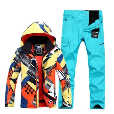GSOU SNOW New Male Ski Suit Single Board Outdoor Sports Windproof Warm Breathable Waterproof Jacket Ski Pants For Men Size S-XL
GSOU SNOW New Male Ski Suit Single Board Outdoor Sports Windproof Warm Breathable Waterproof Jacket Ski Pants For Men Size S-XL