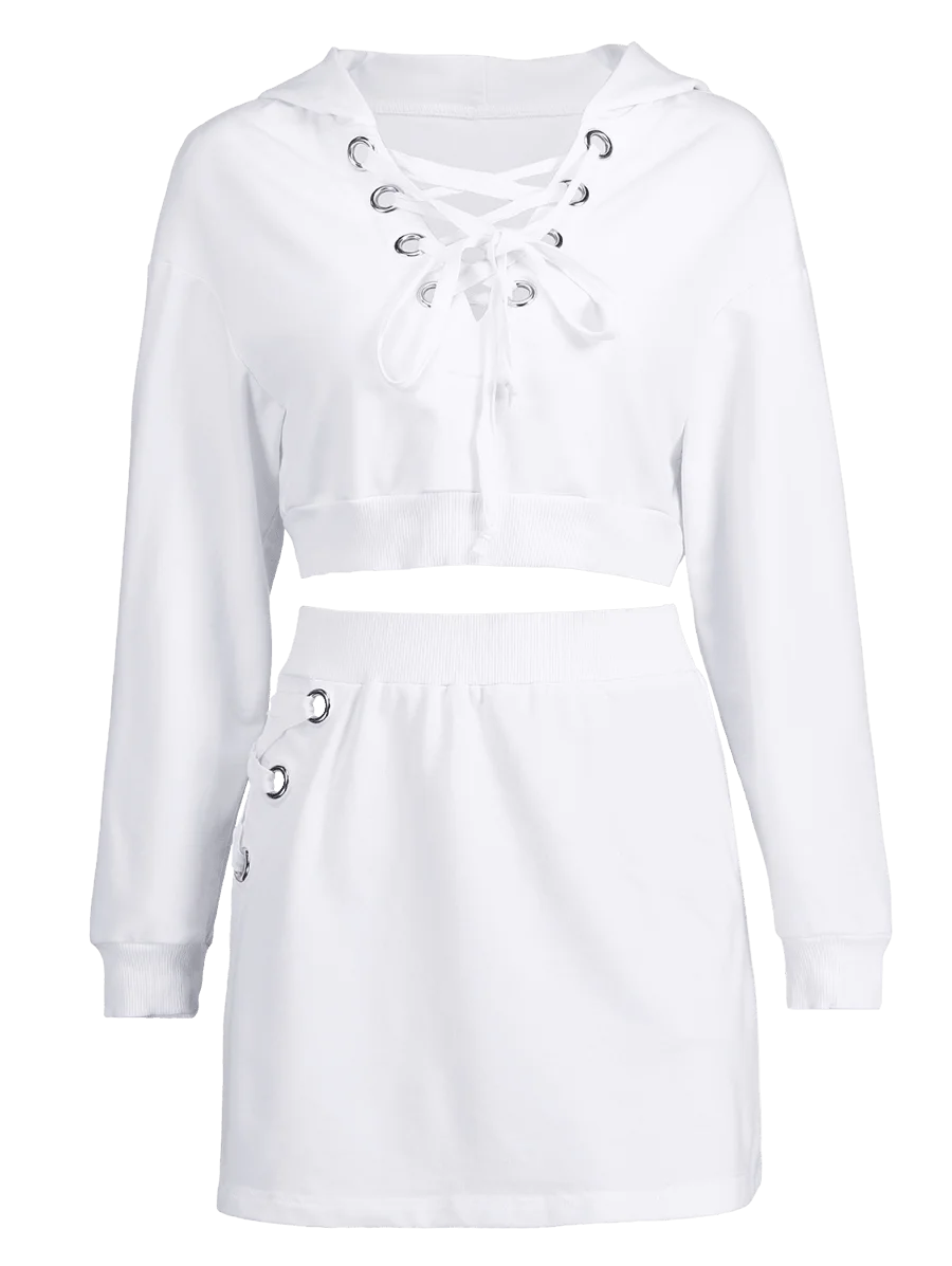 TUHAO Lace Up V-neck Long Sleeve Short Hoodies + High Waist Tie Shorts Casual Two Piece Sets Autumn Tracksuits Women TS9239
TUHAO Lace Up V-neck Long Sleeve Short Hoodies + High Waist Tie Shorts Casual Two Piece Sets Autumn Tracksuits Women TS9239