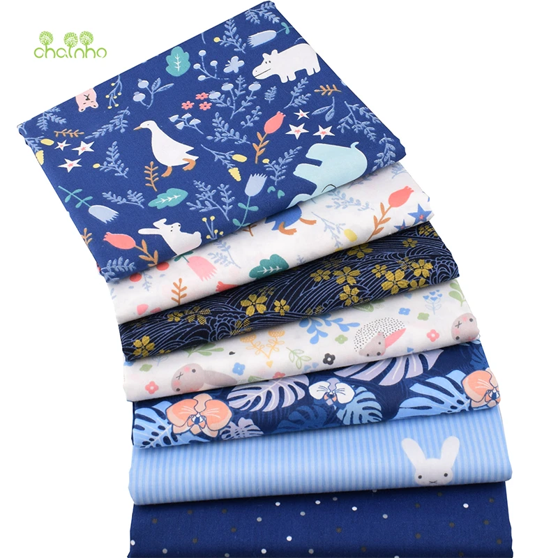 Chainho,7pcs/Lot,MidnightBlue,Print Twill Cotton Fabric,Patchwork Cloth,DIY Sewing&Quilting Fat Quarters Material For Baby&Child
Chainho,7pcs/Lot,MidnightBlue,Print Twill Cotton Fabric,Patchwork Cloth,DIY Sewing&Quilting Fat Quarters Material For Baby&Child