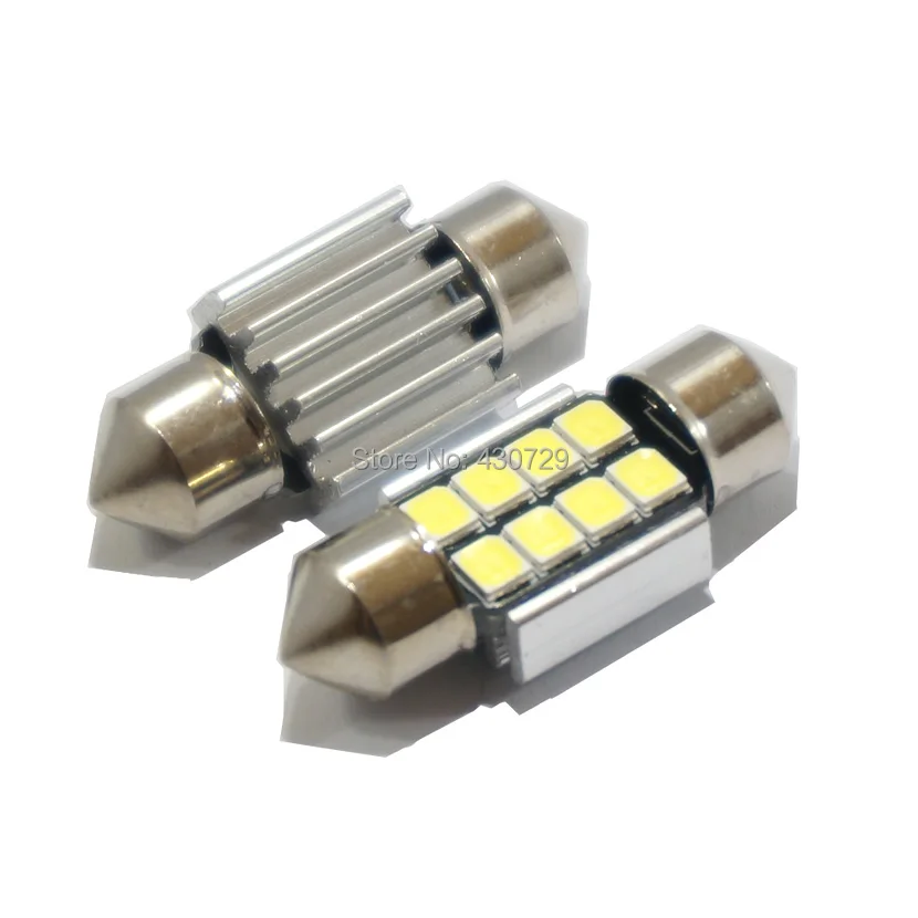 10X Festoon Canbus 31 мм 36 мм C5W C10W 2835 Chip 8 SMD 12V Автомобильные светодиодные лампы, Купольные лампы, лицензионные лампы, гарантия
10X Festoon Canbus 31 мм 36 мм C5W C10W 2835 Chip 8 SMD 12V Автомобильные светодиодные лампы, Купольные лампы, лицензионные лампы, гарантия