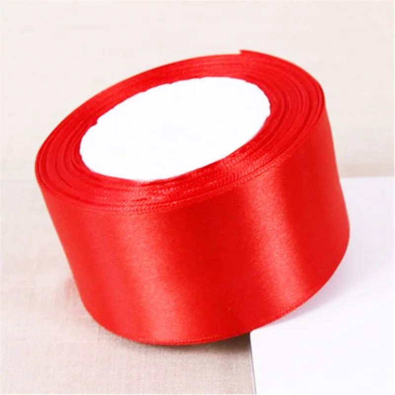 25 yards/roll 2'' 50mm Red Satin Ribbons for Wedding Decoration Gift Christmas DIY Gifts Garment Accessories Ribbons
25 yards/roll 2'' 50mm Red Satin Ribbons for Wedding Decoration Gift Christmas DIY Gifts Garment Accessories Ribbons