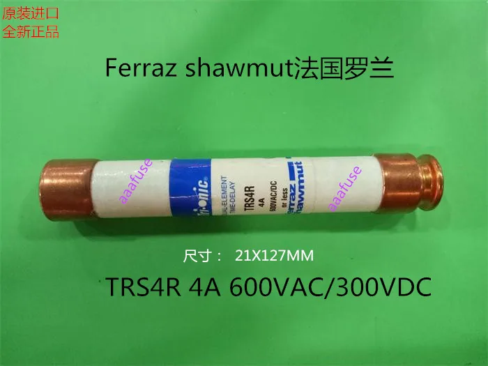 Бесплатная доставка 5 шт. TRS4R Ferraz French Roland 21x127 мм керамический предохранитель 4A 600VAC подлинный
Бесплатная доставка 5 шт. TRS4R Ferraz French Roland 21x127 мм керамический предохранитель 4A 600VAC подлинный