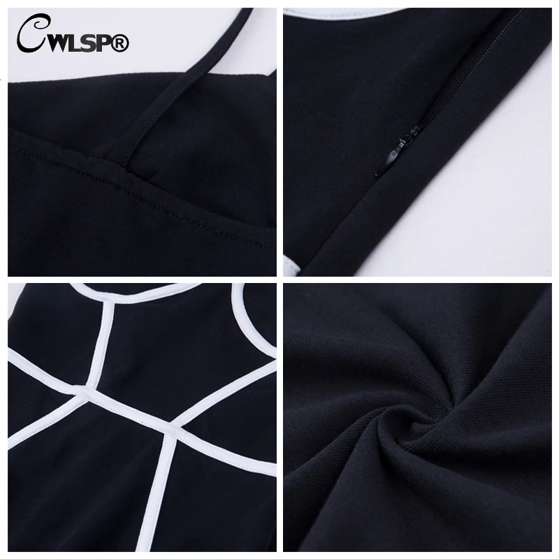 CWLSP 2018 Fashion Summer Women's Dress Sexy Striped Holographic Slim Black Dress V Neck Sleeveless Party Dress Vestidos QZ2959
CWLSP 2018 Fashion Summer Women's Dress Sexy Striped Holographic Slim Black Dress V Neck Sleeveless Party Dress Vestidos QZ2959