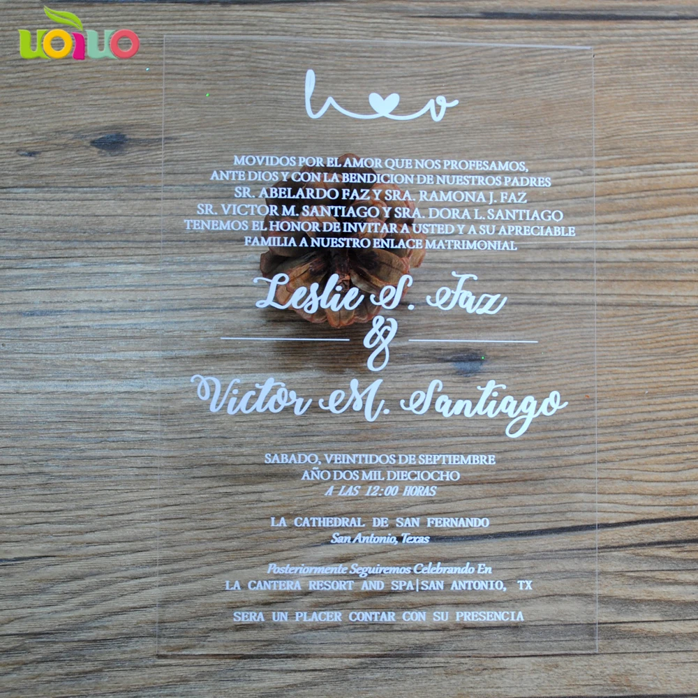 20pcs hot sell black and white words printing laser cut wedding acrylic invitations 3d indian cheap invitation cards sample
20pcs hot sell black and white words printing laser cut wedding acrylic invitations 3d indian cheap invitation cards sample