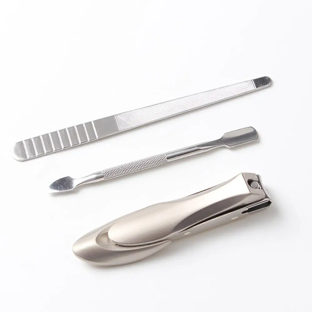 3pcs/pack Stainless Steel Toes Nail Clippers Cuticle Pusher and Nail Files for Daily Nail Care
3pcs/pack Stainless Steel Toes Nail Clippers Cuticle Pusher and Nail Files for Daily Nail Care
