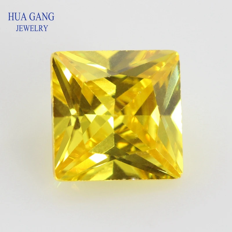 Golden Square Shape 5A Princess Cut Yellow CZ Stone Synthetic Gems Cubic Zirconia 1.5x1.5~14x14mm For Jewelry
Golden Square Shape 5A Princess Cut Yellow CZ Stone Synthetic Gems Cubic Zirconia 1.5x1.5~14x14mm For Jewelry