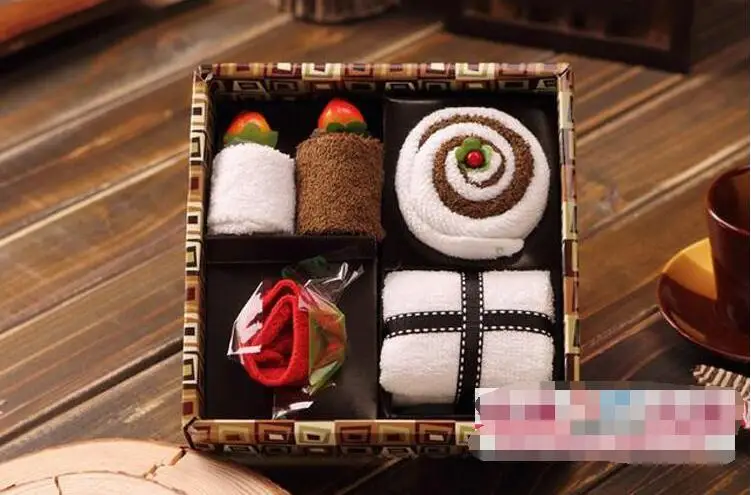 Summitkids Creative Cute Cakes Cotton Baby Towels Gift boxes Christmas New Year's Welfare Face Towel
Summitkids Creative Cute Cakes Cotton Baby Towels Gift boxes Christmas New Year's Welfare Face Towel