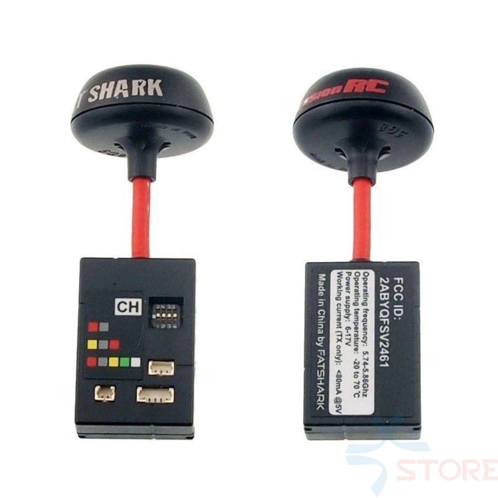 Видеопередатчик Fatshark FSV2461, 5,8 ГГц, 25 МВт, 7 каналов, сертификация CE FCC
Видеопередатчик Fatshark FSV2461, 5,8 ГГц, 25 МВт, 7 каналов, сертификация CE FCC