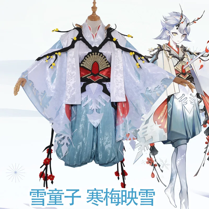 Игра Onmyoji SR Снежный Мальчик цветок сливы кимоно Косплей Костюм полный комплект + головной убор ролевые игры для унисекс Хэллоуин Бесплатная ...
Игра Onmyoji SR Снежный Мальчик цветок сливы кимоно Косплей Костюм полный комплект + головной убор ролевые игры для унисекс Хэллоуин Бесплатная ...
