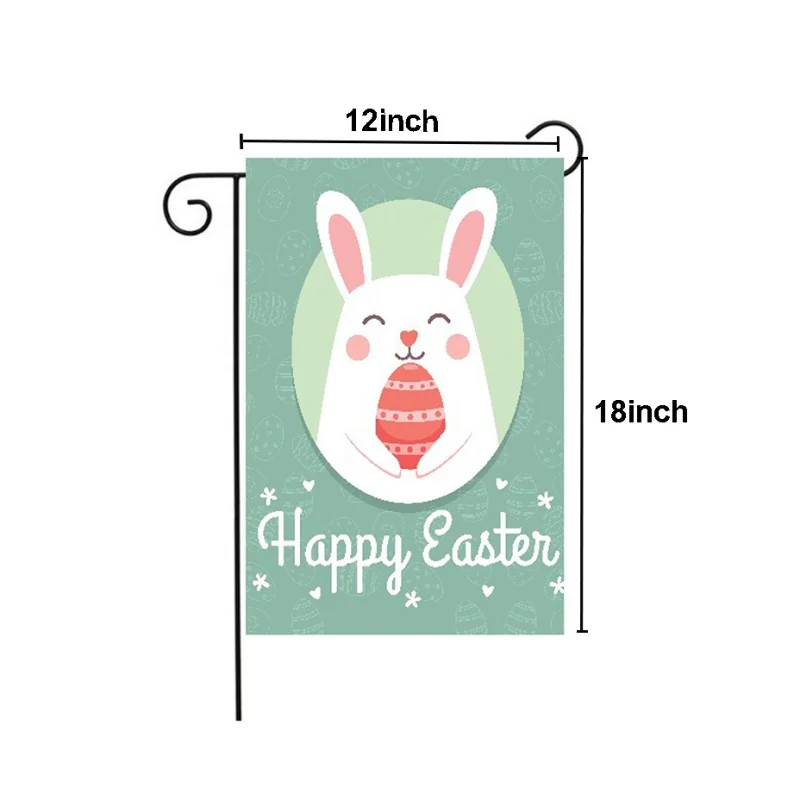 Easter Garden Flag Indoor Outdoor Home Eggs Flowers Bunny Rabbit Flag Yard Decoration Flag Banner Memorial banner
Easter Garden Flag Indoor Outdoor Home Eggs Flowers Bunny Rabbit Flag Yard Decoration Flag Banner Memorial banner