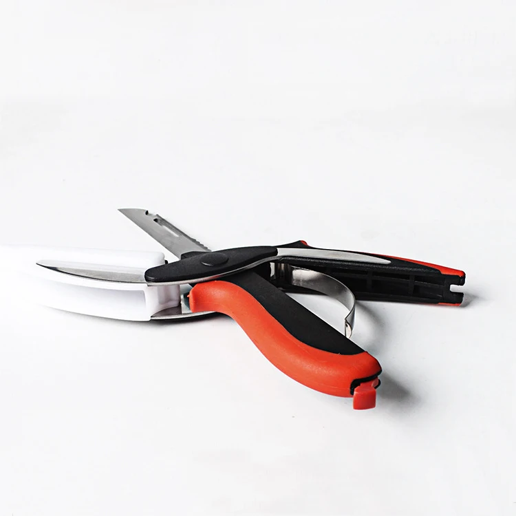 Multi-function Kitchen Cooking Scissors Serrated Stainless Steel Shears Food Vegetable Scissor
Multi-function Kitchen Cooking Scissors Serrated Stainless Steel Shears Food Vegetable Scissor