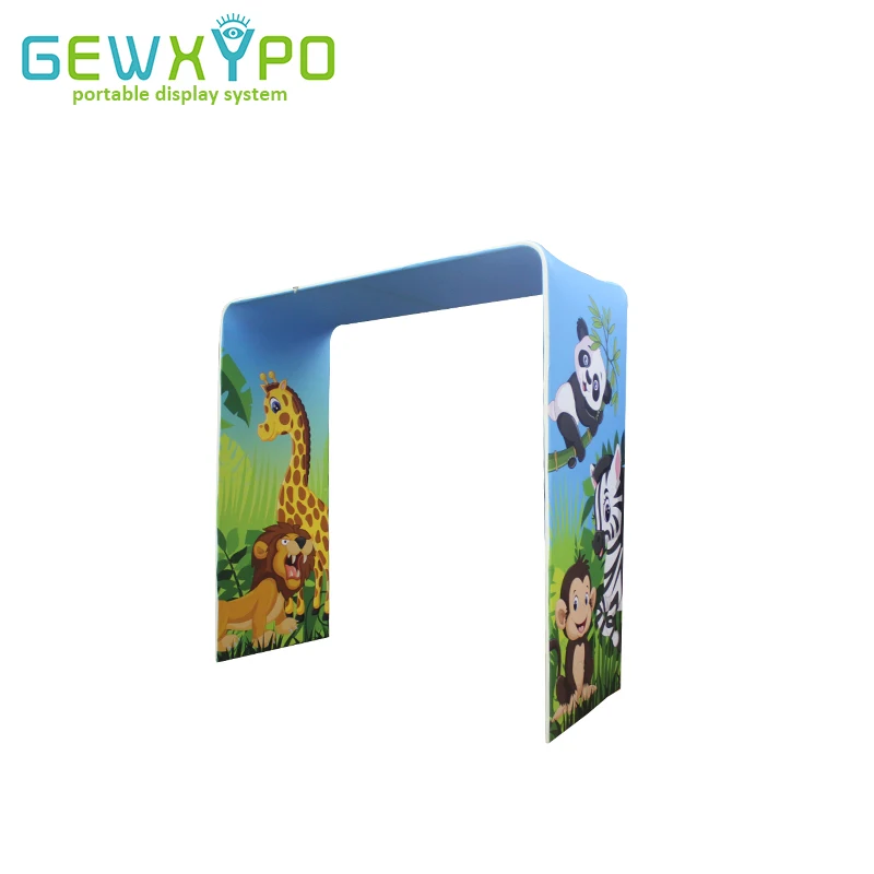240X230X100cm Exhibition Booth Tension Fabric Portable Advertising Banner Square Arch Display Stand With Your Own Design Print
240X230X100cm Exhibition Booth Tension Fabric Portable Advertising Banner Square Arch Display Stand With Your Own Design Print