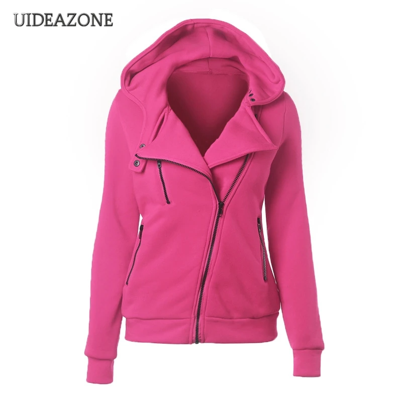 Women Hooded Lapel Slim Short Jacket Solid Color Zipper Long Sleeve Female Short Jackets Motorcycle Street 2019 Autumn Winter
Women Hooded Lapel Slim Short Jacket Solid Color Zipper Long Sleeve Female Short Jackets Motorcycle Street 2019 Autumn Winter