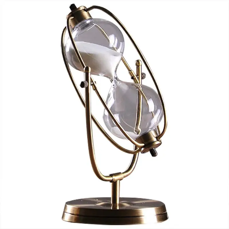 Innovative European Style Rotary 60 Minutes Hourglass Timer Home Ornament Desktop Sand Clock Timers
Innovative European Style Rotary 60 Minutes Hourglass Timer Home Ornament Desktop Sand Clock Timers