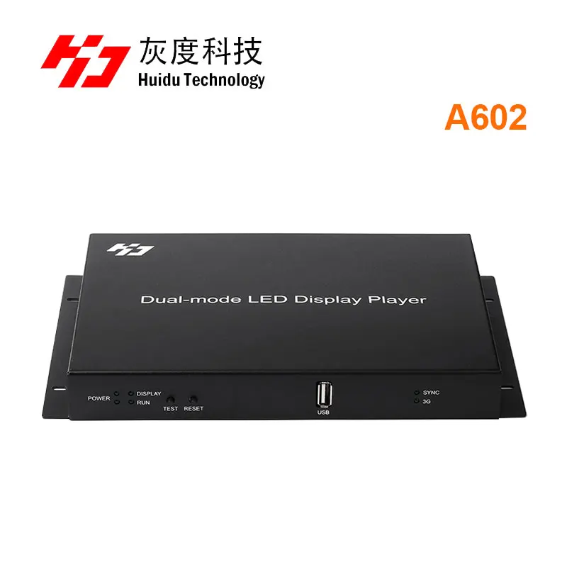 Huidu new design HD-A602 player box controller with HDMi-compatible rj45 usb led controller led screen display player box
Huidu new design HD-A602 player box controller with HDMi-compatible rj45 usb led controller led screen display player box